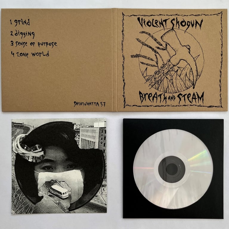 Violent Shogun - Breath And Steam CD (Satatuhatta)