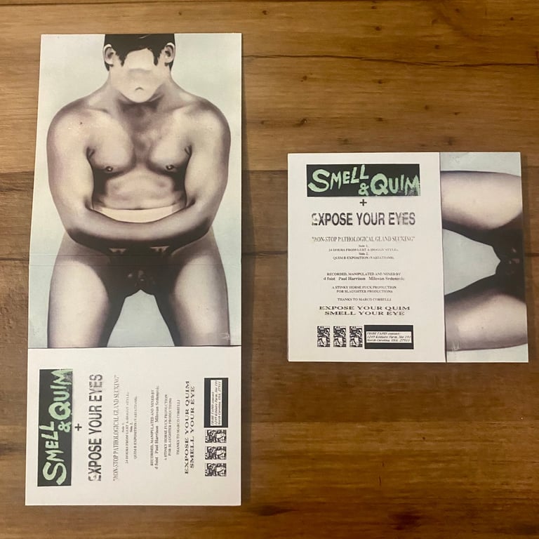 Smell & Quim + Expose Your Eyes - Non-Stop Pathological Gland-Sucking CD
