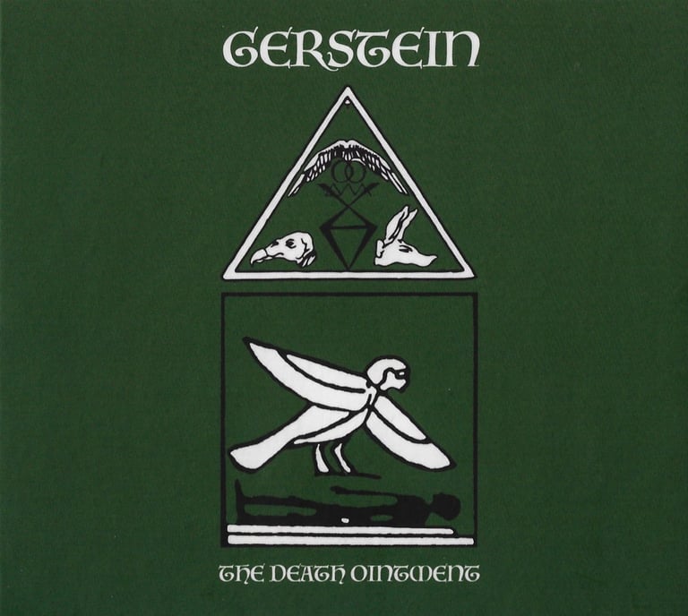 Gerstein - The Death Ointment CD