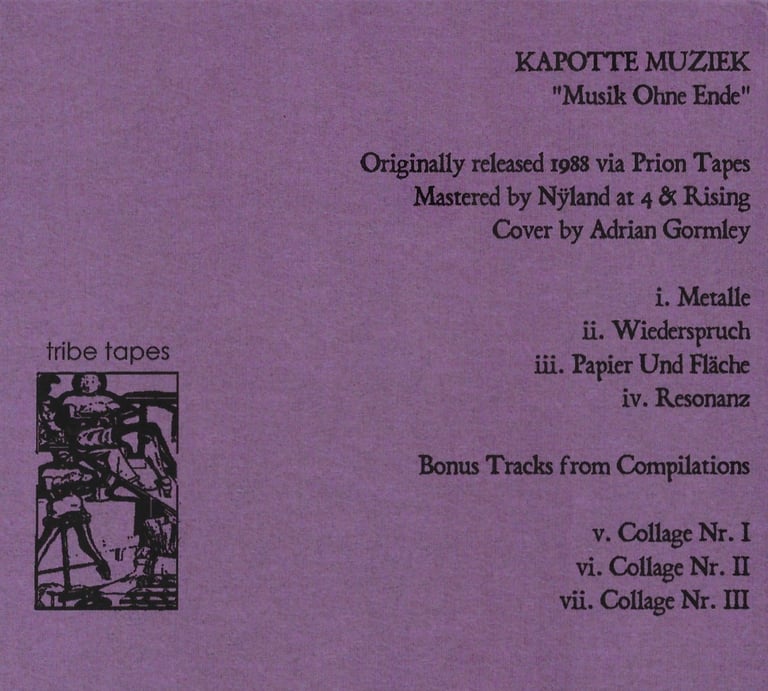 Kapotte Muziek - Musik Ohne Ende CD