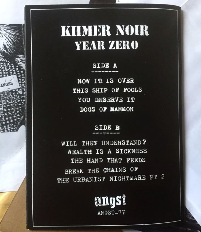 Khmer Noir - Year Zero CS & Zine